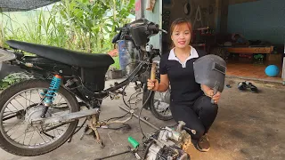 Outraged by the high school boy's shabby motorbike, same day  many other motobikes lost power.