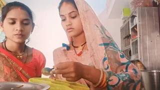 Derani Jethani अक्ति तिहार के दिन ये क्या बना रहा है 🤩😍