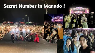 Follow Me To Watch 시크릿넘버 Secret Number at North Sulawesi Music Vaganza 2022 Manado | 171222 [FANCAM]