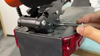 How to replace the folding structure bolt on JOYOR scooter S5 / S10S / S8S    scooter repair