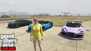 GTA 5 Online Truffade Thrax(Divo) v Nero Custom(chiron) v Adder (veyron) Diamond Casino & Resort