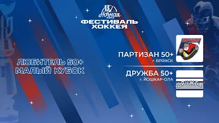 Партизан 50+ (Брянск) — Дружба 50+ (Йошкар-Ола) | Любитель 50+. Малый кубок (04.05.2024)