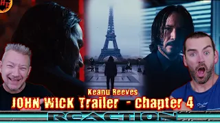 JOHN WICK Trailer Reaction - Chapter 4 Comic Con 2022 (Keanu Reeves, Donnie Yen)