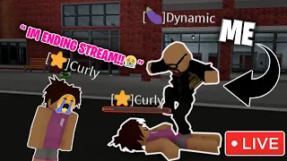 🍆 Raiding @curliyo Until He Ended Stream!  (Da Hood) ⭐