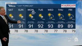 First Alert Weather Forecast for Evening of Friday, September 2, 2022