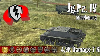 Jagdpanzer IV  |  4,9K Damage 7 Kills  |  WoT Blitz Replays