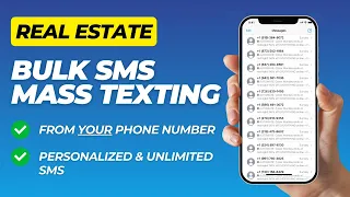 SMS Marketing for Real Estate | Unlimited Mass Texting 2024 (FREE!)