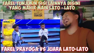 UNJUK SKILL FAREL TERNYATA JAGO MAIN LATO-LATO | PRIMADONA PANTURA MNCTV | UJANG HALU REACTION