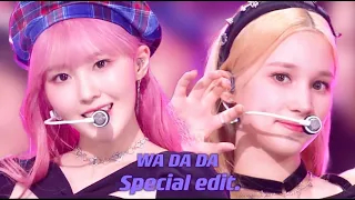 【4K】Kep1er (케플러) - "WA DA DA"(와다다) - 교차편집 (StageMix)(1주차)