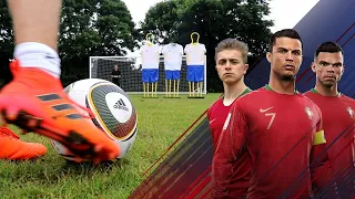 JABULANI Free Kick Challenge | Ronaldo's Road To The World Cup - EP. 1