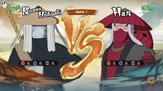 Naruto Shippuden: Ultimate Ninja Storm 4, Kisame Hoshigaki (With Hat) VS Han!