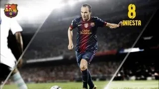 Andres Iniesta - El Ilusionista - 2012/2013 | HD