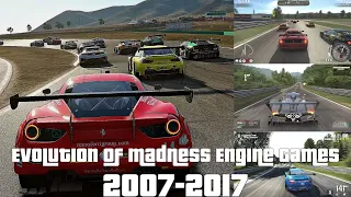 Evolution of Madness Engine Games 2007-2017