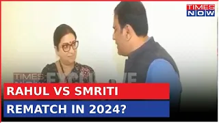 Smriti Irani Challenges Rahul Gandhi: 'Why Not Contest Amethi in 2024 Elections Without SP Support?