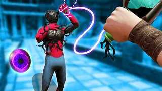 I Forced Spiderman to Drink Venom with VooDoo Powers in Blades and Sorcery VR Mods (u10 Mods)