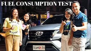Toyota Fortuner V 2.4 AT 2022 | Fuel Consumption Test