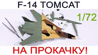 F-14 TOMCAT, Сборка, покраска и доработка модели, Scale 1/72