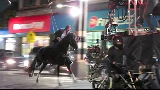 Keanu Reeves Does His Own Crazy Stunts for 'John Wick 3' as Stunt Double Watches