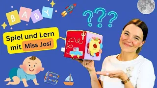 Überraschung! Was ist in der Box? Lern sprechen mit Miss Josi - Videos für Babys und Kleinkinder