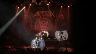 Anthrax - Antisocial - LIVE  ( MEGADETH Japan Tour 2017  Zepp Osaka Bayside  ）