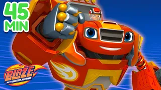 Super Crusher Robot Games 45 Minute Compilation! | Blaze and the Monster Machines