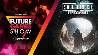Soulslinger: Envoy of Death Gameplay Trailer - Future Games Show at Gamescom 2023
