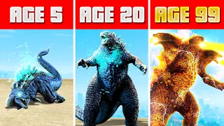 SURVIVING 99 years as GODZILLA in GTA 5 (GTA 5 Funny Moments)