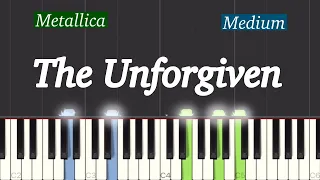 Metallica - The Unforgiven Piano Tutorial | Medium