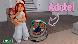 ADOTEI UM NOVO BEBÊ no BERRY AVENUE E AGORA A SOFIA TEM IRMÃO (ROBLOX)