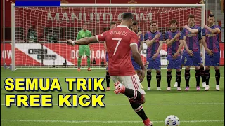 SEMUA TRIK TUTORIAL FREEKICK PES / EFOOTBALL 22 PS4 PS5 PC XBOX