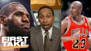 Stephen A. Smith: LeBron James can never surpass Michael Jordan | First Take | ESPN