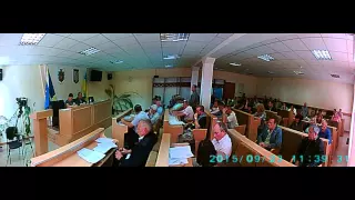 Ладижин міська рада 2015/09/23 сесія частина 2