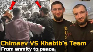 Khamzat Chimaev VS Khabib's team: FULL STORY FROM BRAWL TO PEACE