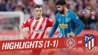 Highlights Girona FC vs Atlético de Madrid (1-1)