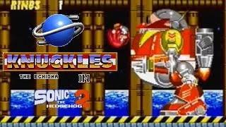 Knuckles the Echidna in Sonic the Hedgehog 2 playthrough (SEGA Saturn)