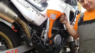 Honda Transalp PD06 Service