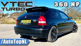 1998 Honda Civic VTEC TURBO | REVIEW on AUTOBAHN by AutoTopNL