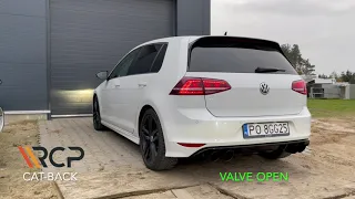 VW Golf mk7 1.4 TSI | RCP Exhausts | Cat-Back + Valve