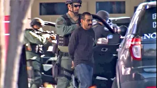 Raw Video: Novato Police Arrest Suspect After Hours-Long Standoff