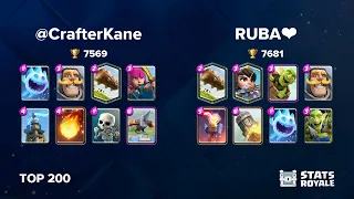 @CrafterKane vs RUBA❤️ [TOP 200]