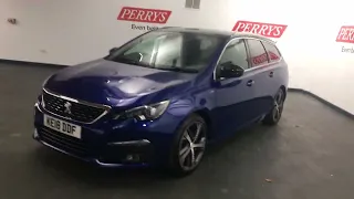 Peugeot 308 1.2 PureTech 130 GT Line 5dr Estate KE18DDF