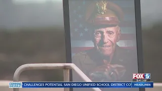 Memorial Service Honors WWII Vet Lt. George E. Key, Descendant Of 'Star-Spangled Banner' Poet