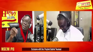 Watch: Senior Prophet Gabriel Twumasi on #NsemPii with Rev Nyansa Boakwa & the Team. 28/03/2022.