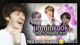 THESE GUYS ARE HILARIOUS! (jinminkook being the funniest trio | Reaction/Review)