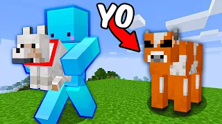 Me Convertí en Mobs Para Rescatar a mi Mascota!