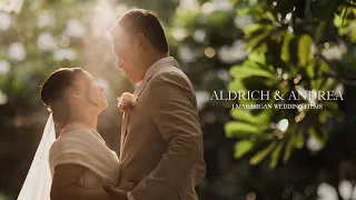The Wedding of Aldrich & Andrea: St. Benedict Parish Silang