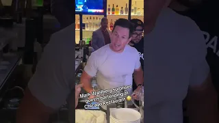 Surprise! Mark Wahlberg surprises guests bartending at Gold Coast restaurant