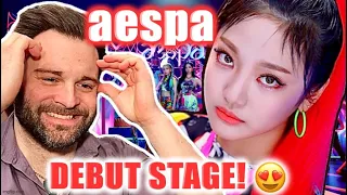 Reacting to aespa 에스파 'BLACK MAMBA' The Debut Stage! | ABSOLUTE QUEENS! 👑😍