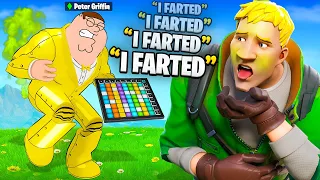 I Pretended To Be Peter Griffin In Fortnite (Soundboard)