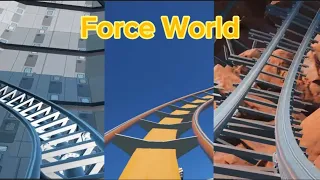 Force World - All Coasters POV and Off Ride View - Planet Coaster